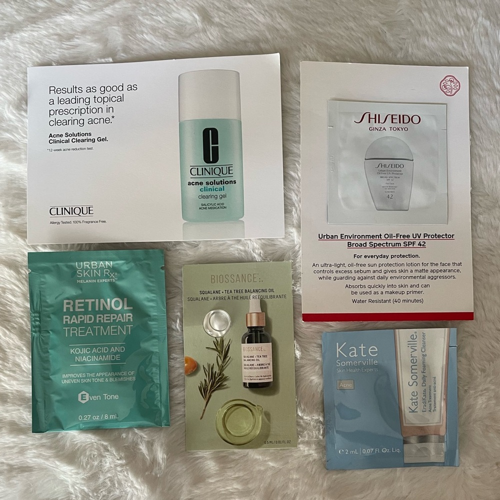 NEW! 5 piece sample bundle!